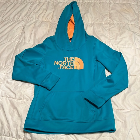 The North Face Tops - North face women’s medium polyester hooded sweatshirt barely worn